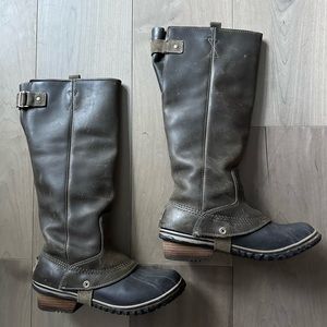 Sorel Tall Slimpack Boots Size 8